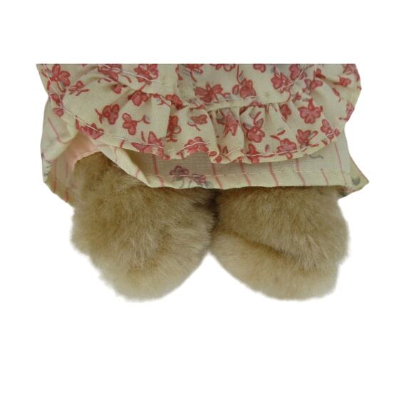 Vintage 1986 Wendys Holiday Furskin Collectible Bears 4 Bears Lot - Picture 5 of 5